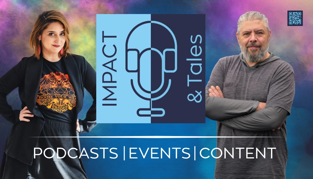 Impact & Tales – Arianusch Riesner und Team. Podcasts | Events | Content